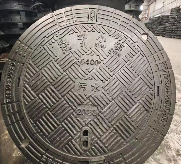 申扎球墨铸铁防沉降井盖展示